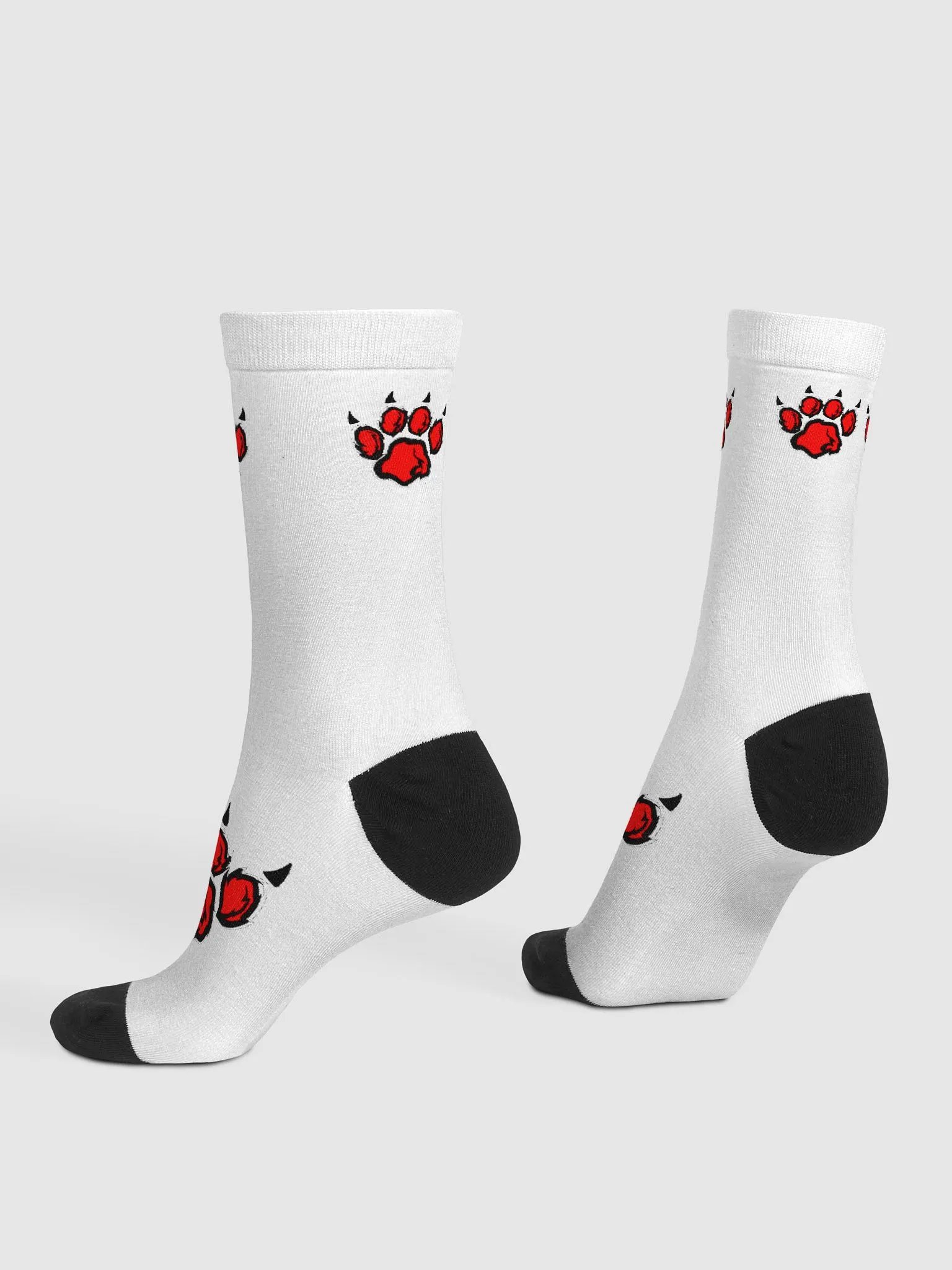 Darksies Paw Print Socks product image (3)