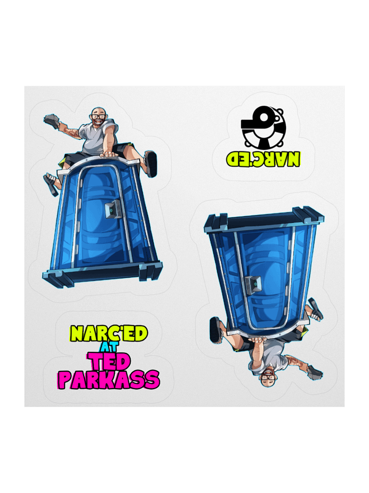 Narc'ed at TedParkass Sticker product image (1)