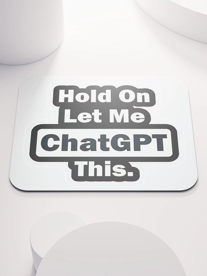 ChatGPT Mouse Pad product image (1)