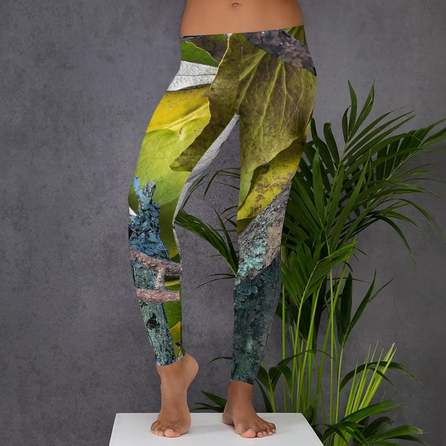 Fallen Leaves Leggins for Women (By Squatchy Girls) product image (6)