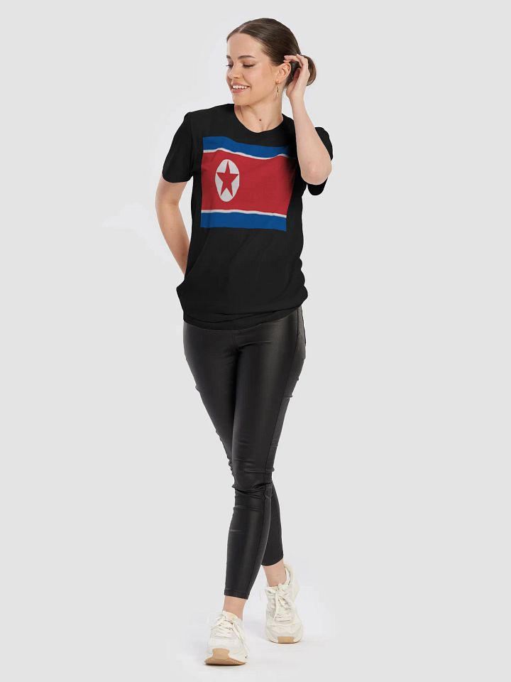 Exclusive Graphic Grove Supersoft Unisex North Korean Flag T-Shirt product image (1)
