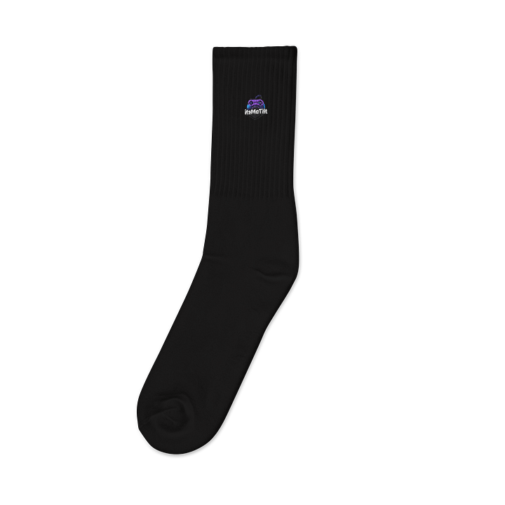 Game On Embroidered Crew Socks product image (1)