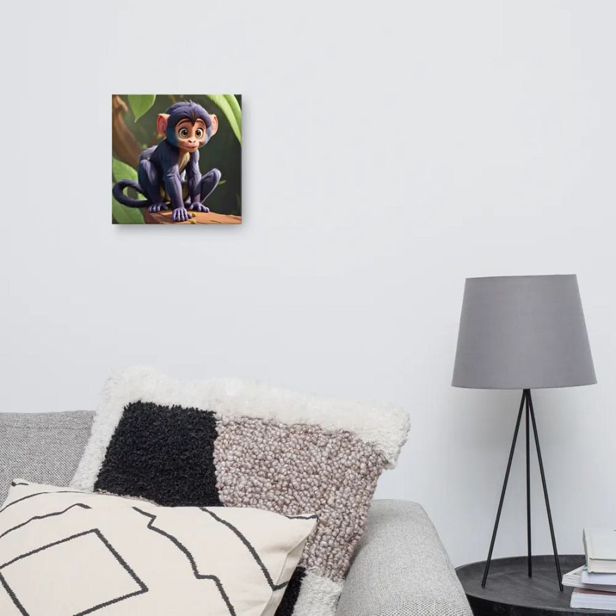 Endangered Species - Mexico - Spider Monkey Canvas Art product image (10)