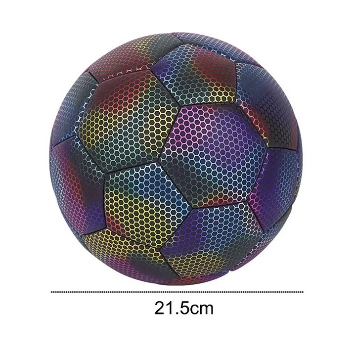 Reflective Football Glow in The Dark Soccer Ball Size 5 Training Ball product image (2)