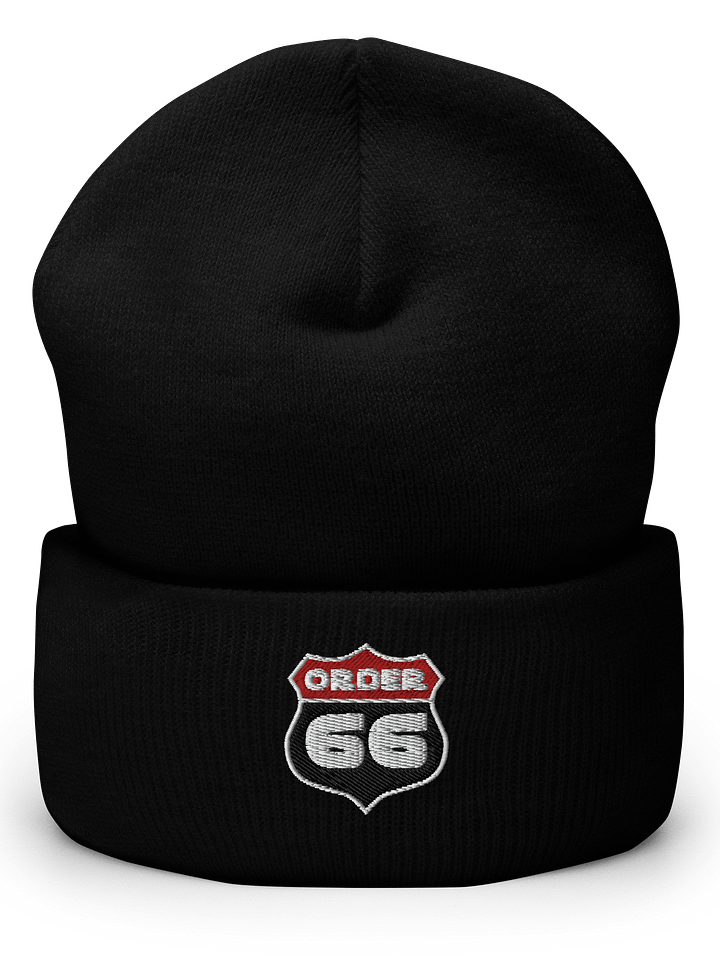 Galactic Order 66 Embroidered Beanie product image (1)
