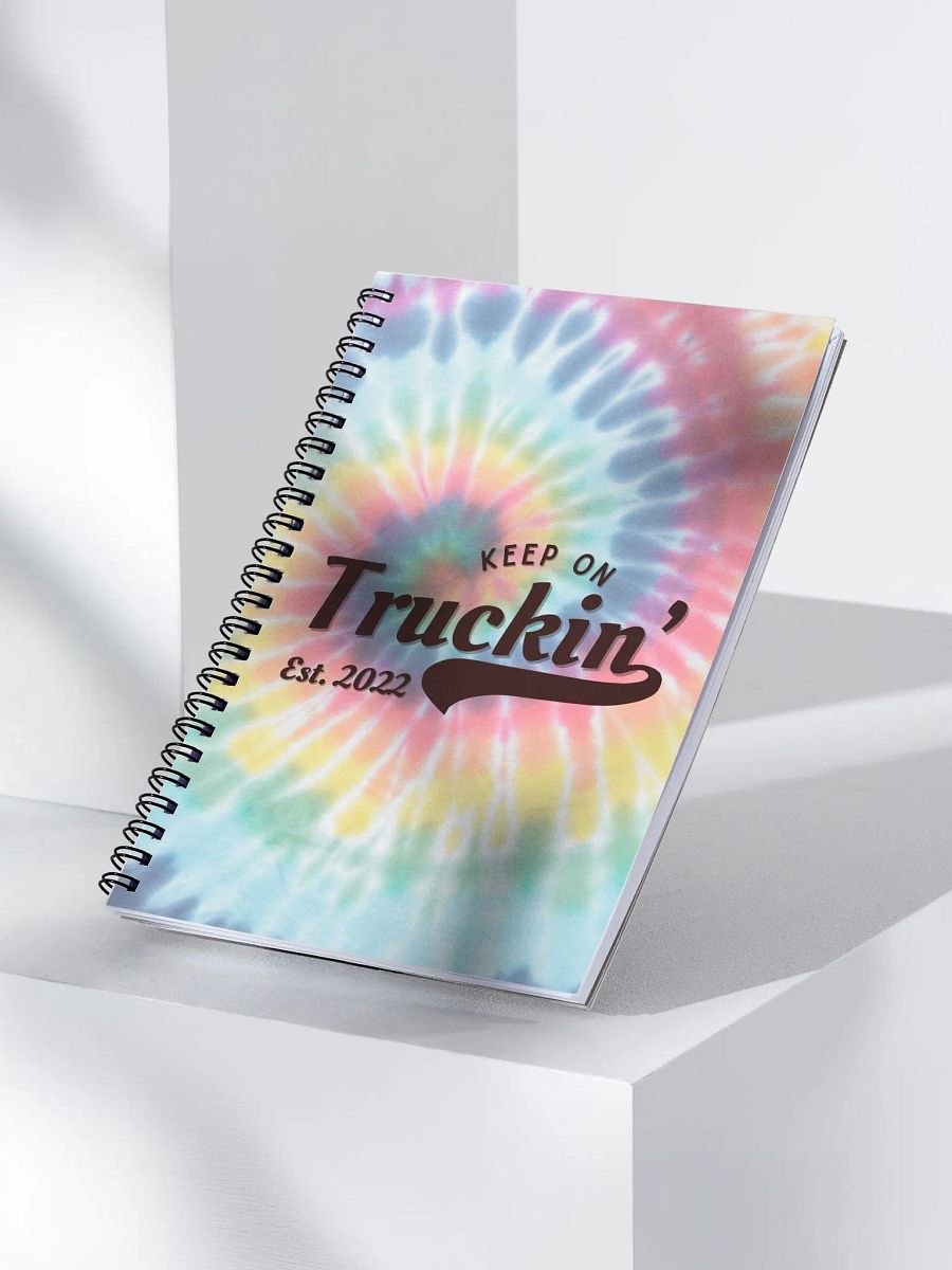 Keep On Truckin' Tie Dye Notebook product image (3)