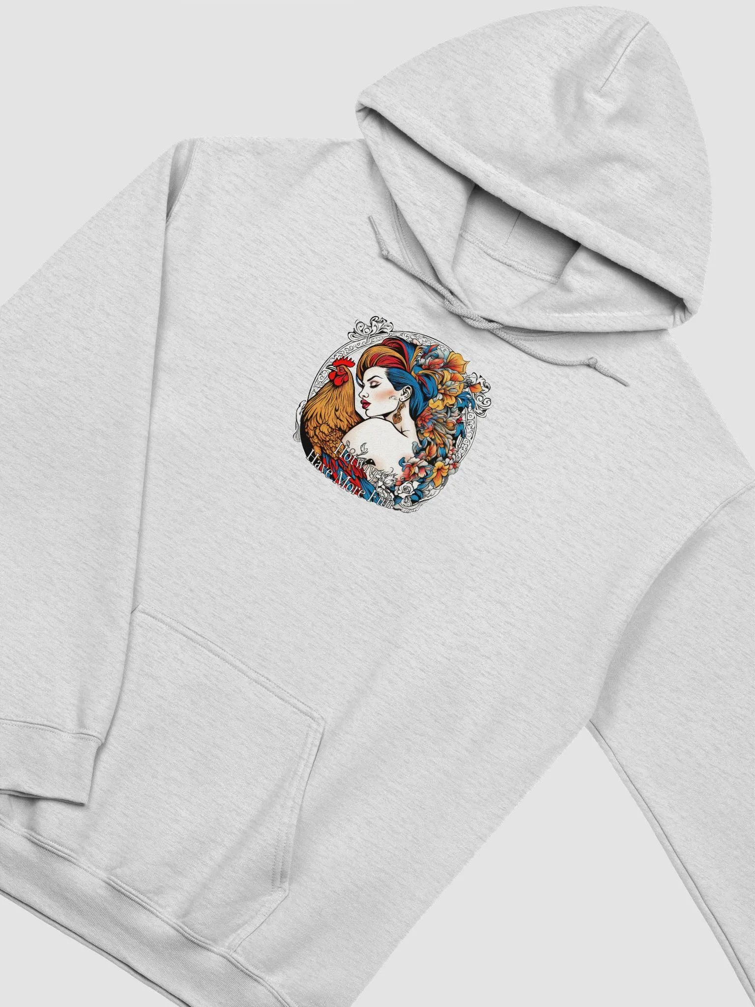 Hotwives Have More Fun back and front print hoodie product image (14)