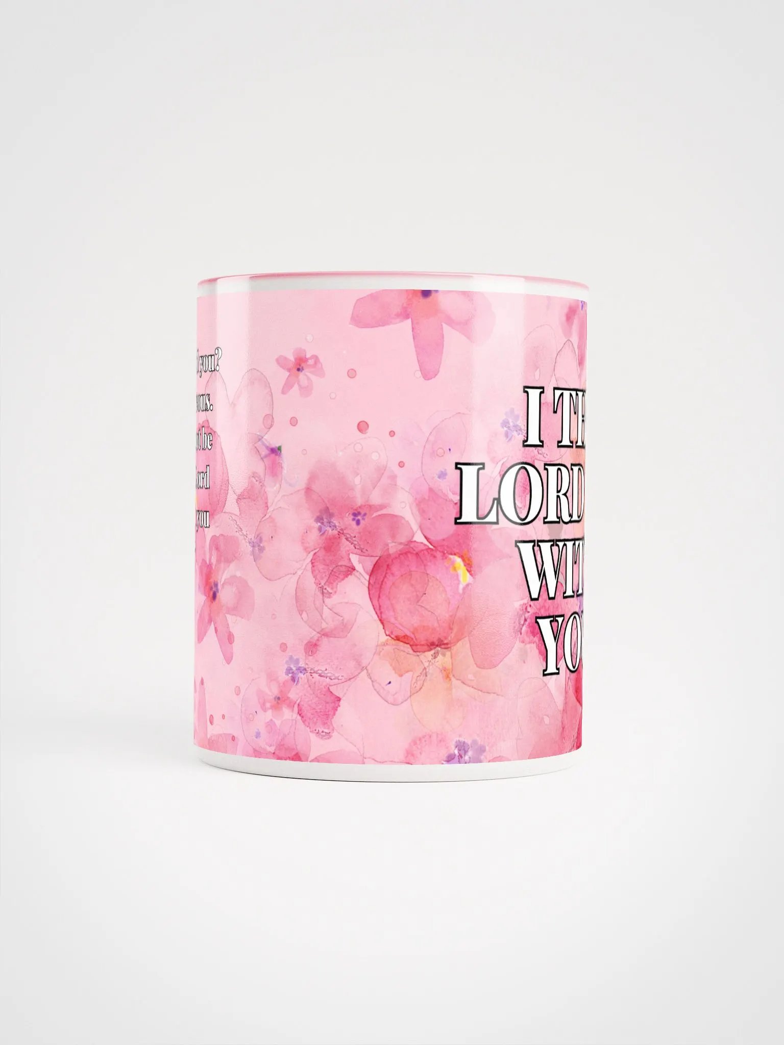 For the Lord will be with you women mug product image (5)