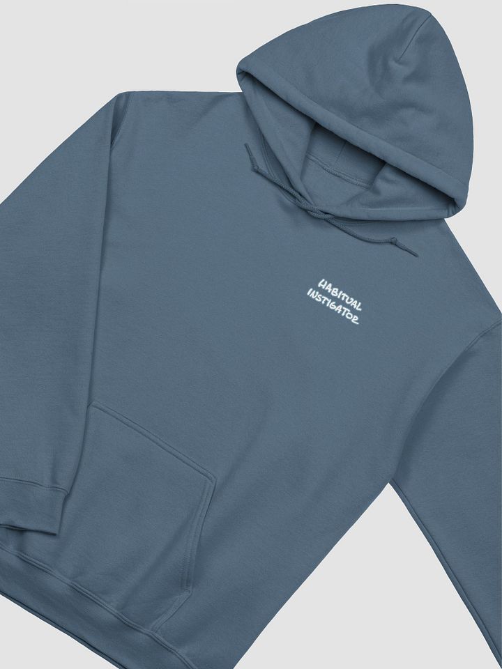 HABITUAL INSTIGATOR (sm. lined design, #709AAF) classic hoodie product image (37)