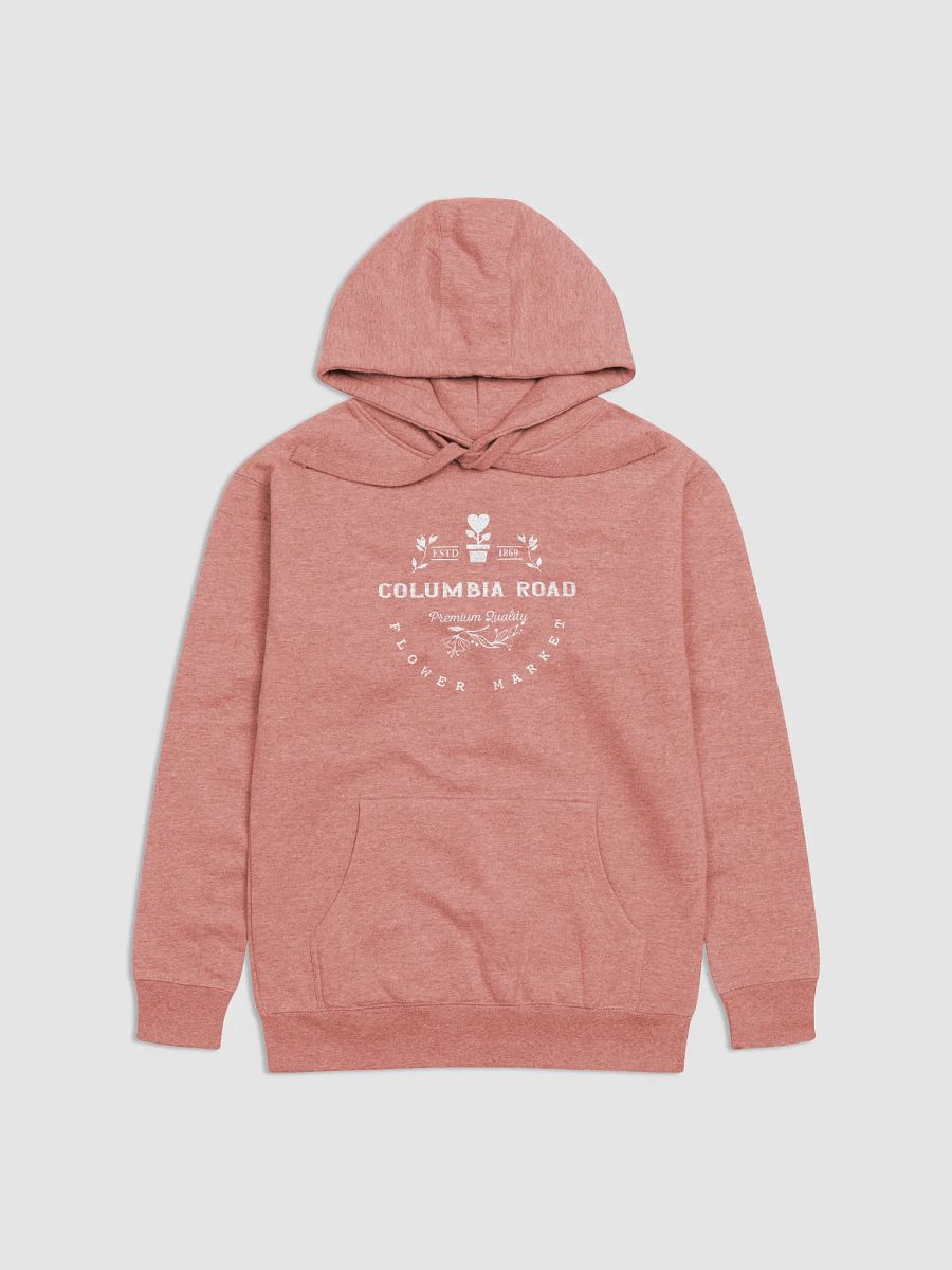 Columbia Road Market Cozy Unisex Hoodie (Pink) product image (1)