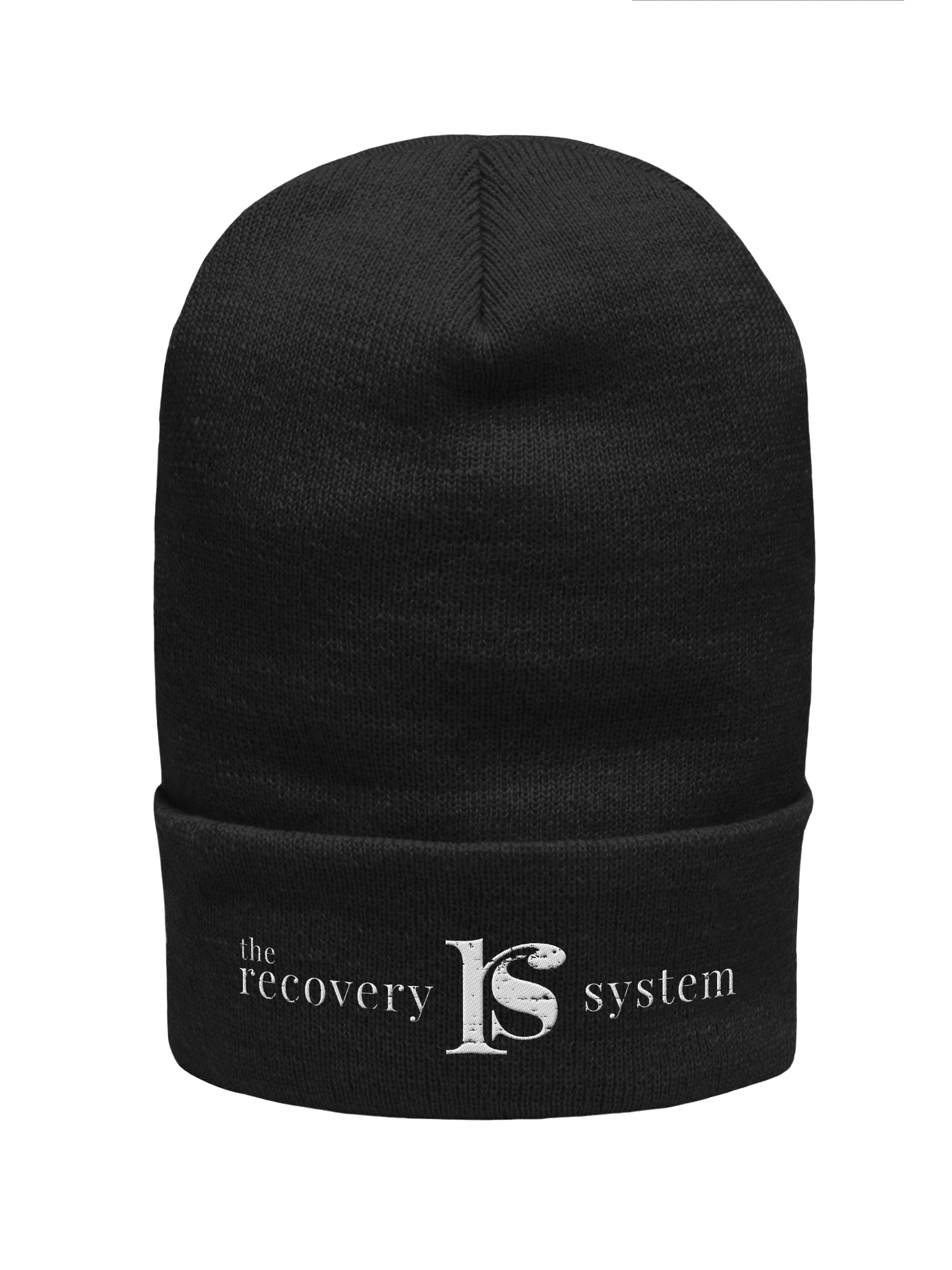 TRS Black Beanie - Embroidered product image (1)