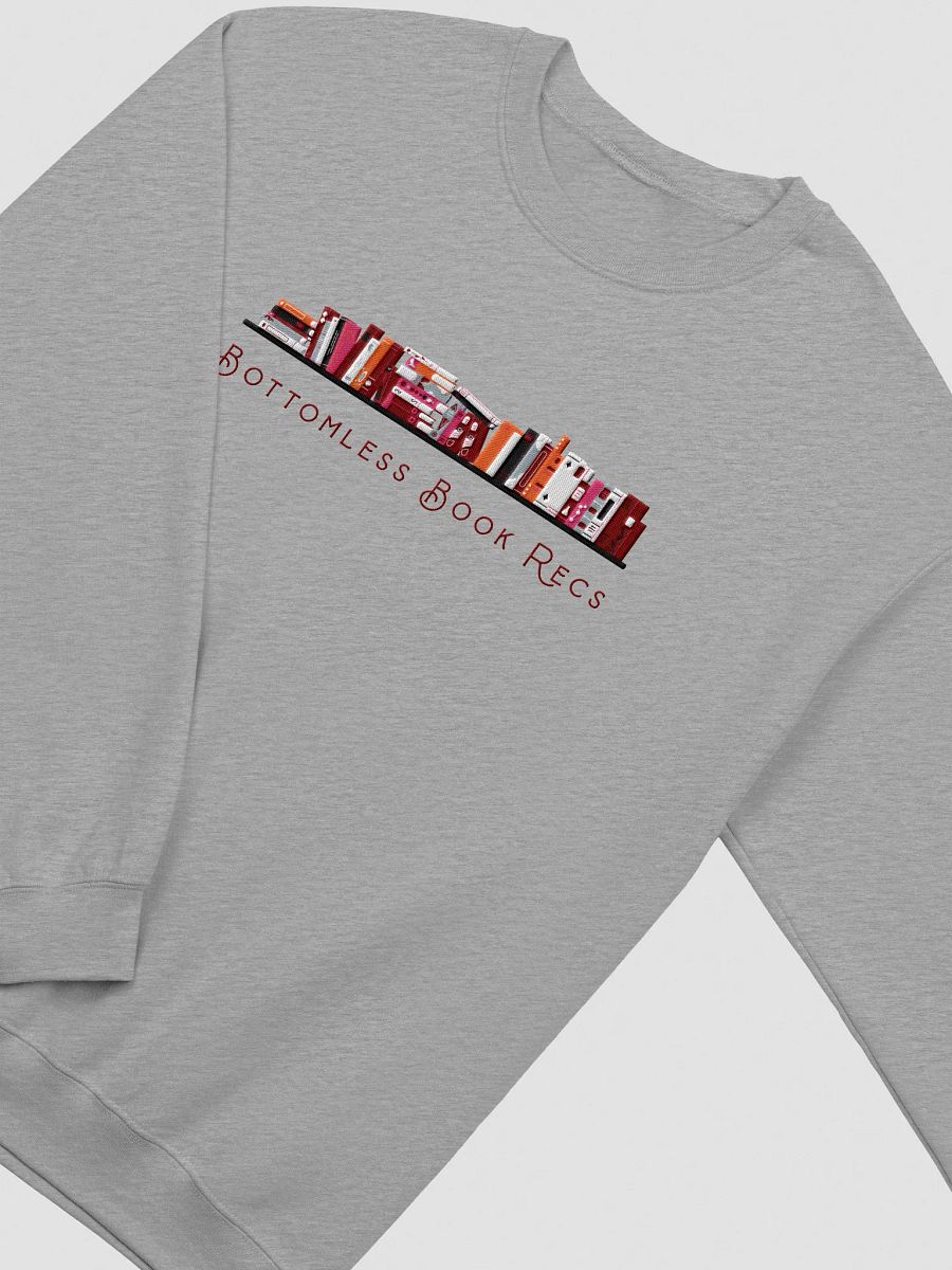 Bottomless Book Recs | Embroidered Crewneck product image (3)