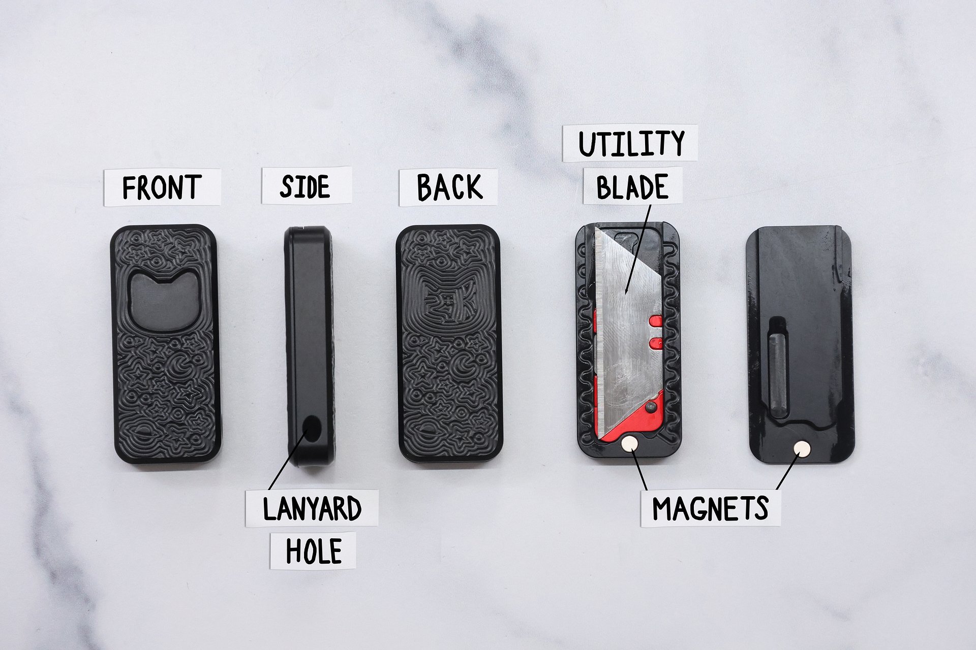 Evan and Katelyn Fidget Blade Box Opener product image (8)