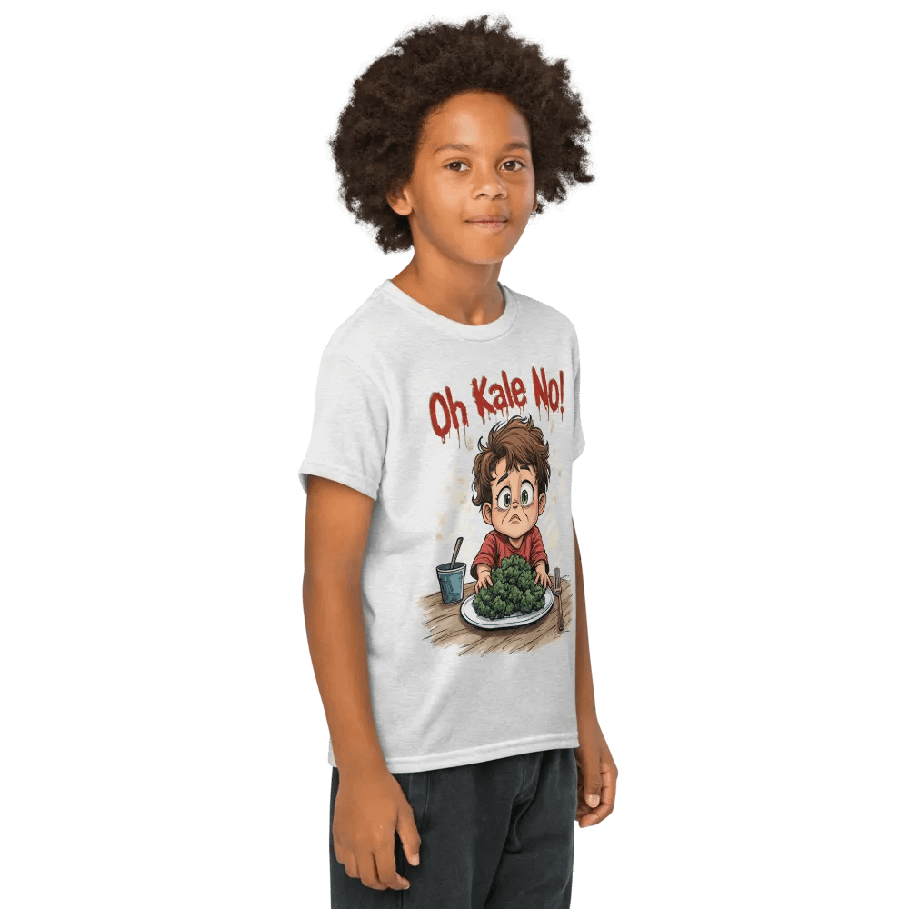 Oh Kale No! Youth Moisture-Wicking Sports Tee product image (69)