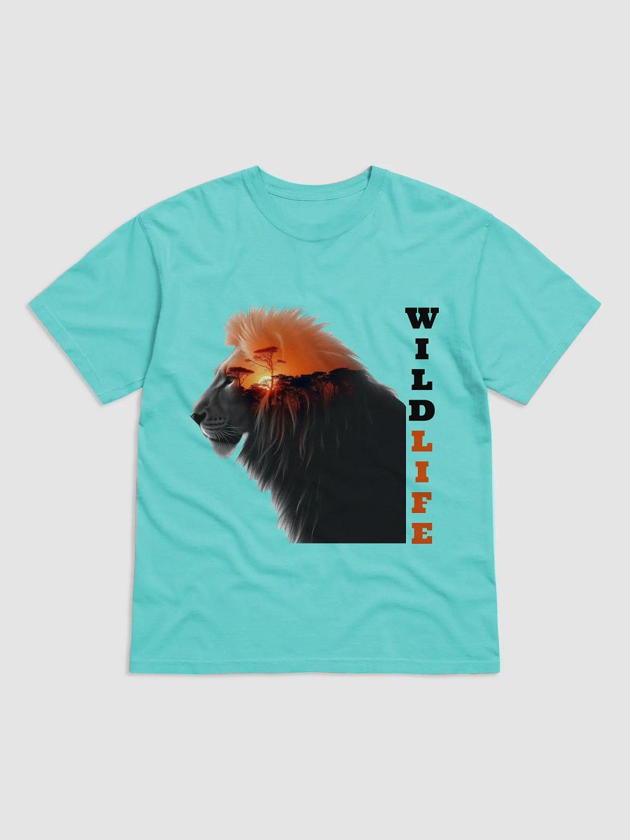 Wildlife Sunset Lion T-Shirt product image (4)