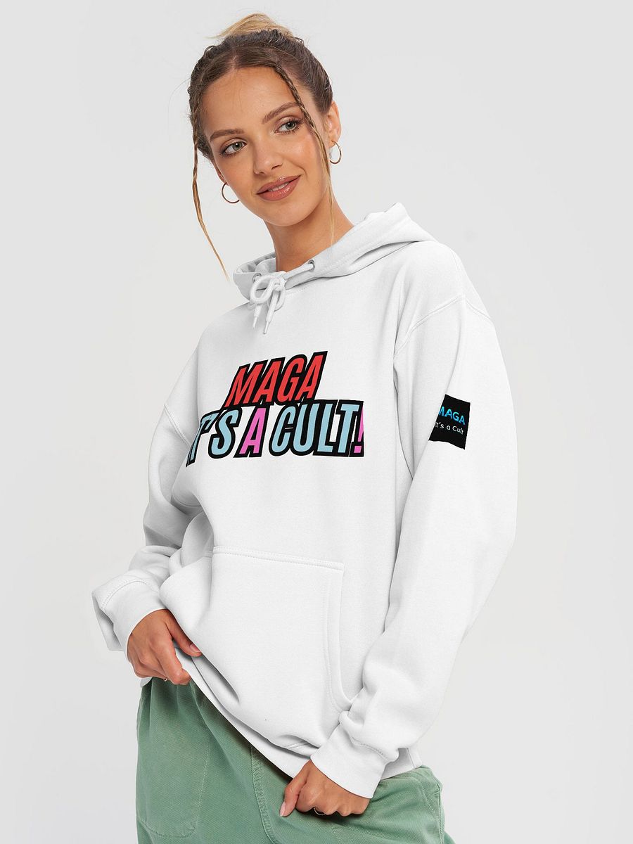 Anti MAGA Hoodies Soft Women's Lane Seven product image (3)