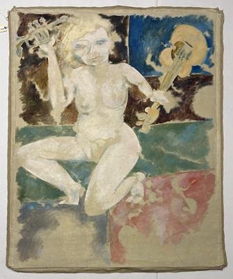 Mama's Obit (1986) (52" x 70") on Rolled Canvas product image (1)