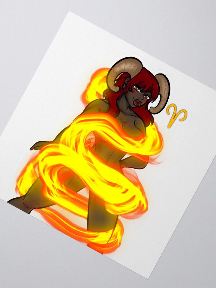 Zodiac Collection - Aries Sticker product image (6)