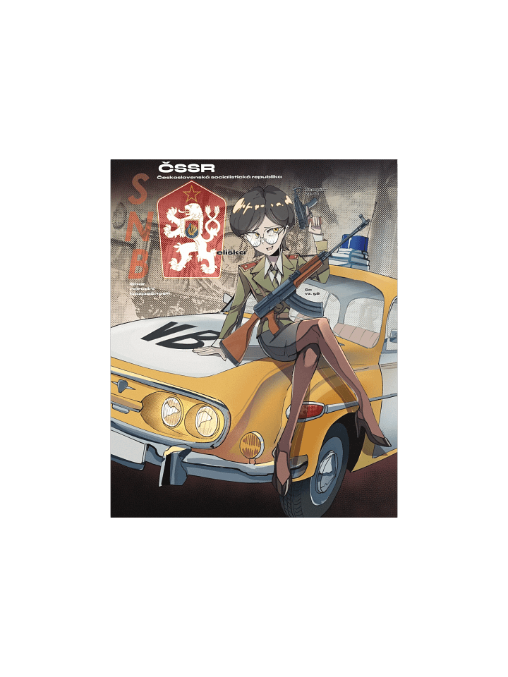 Czech SNB Girl PRINT product image (1)