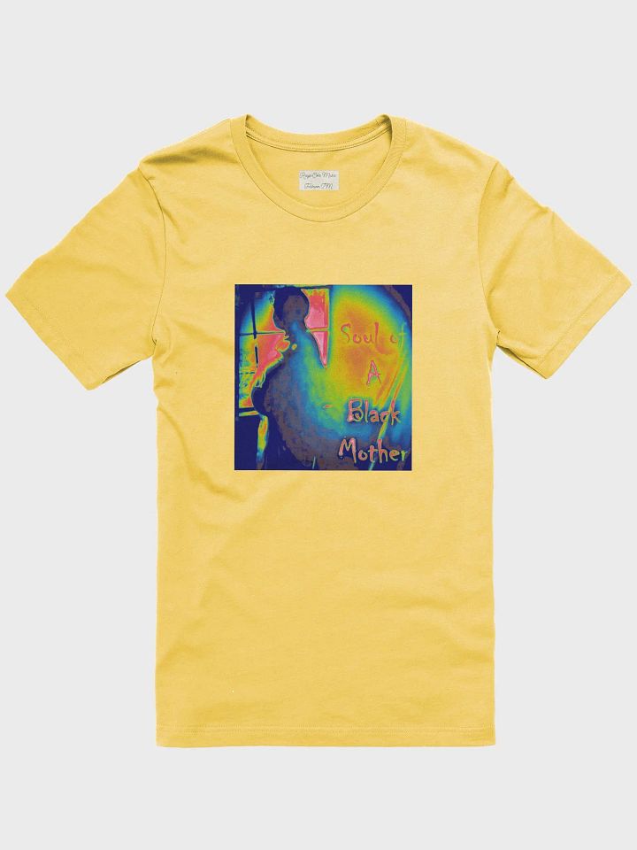 Soul of A Black Mother Tee Yellow product image (1)