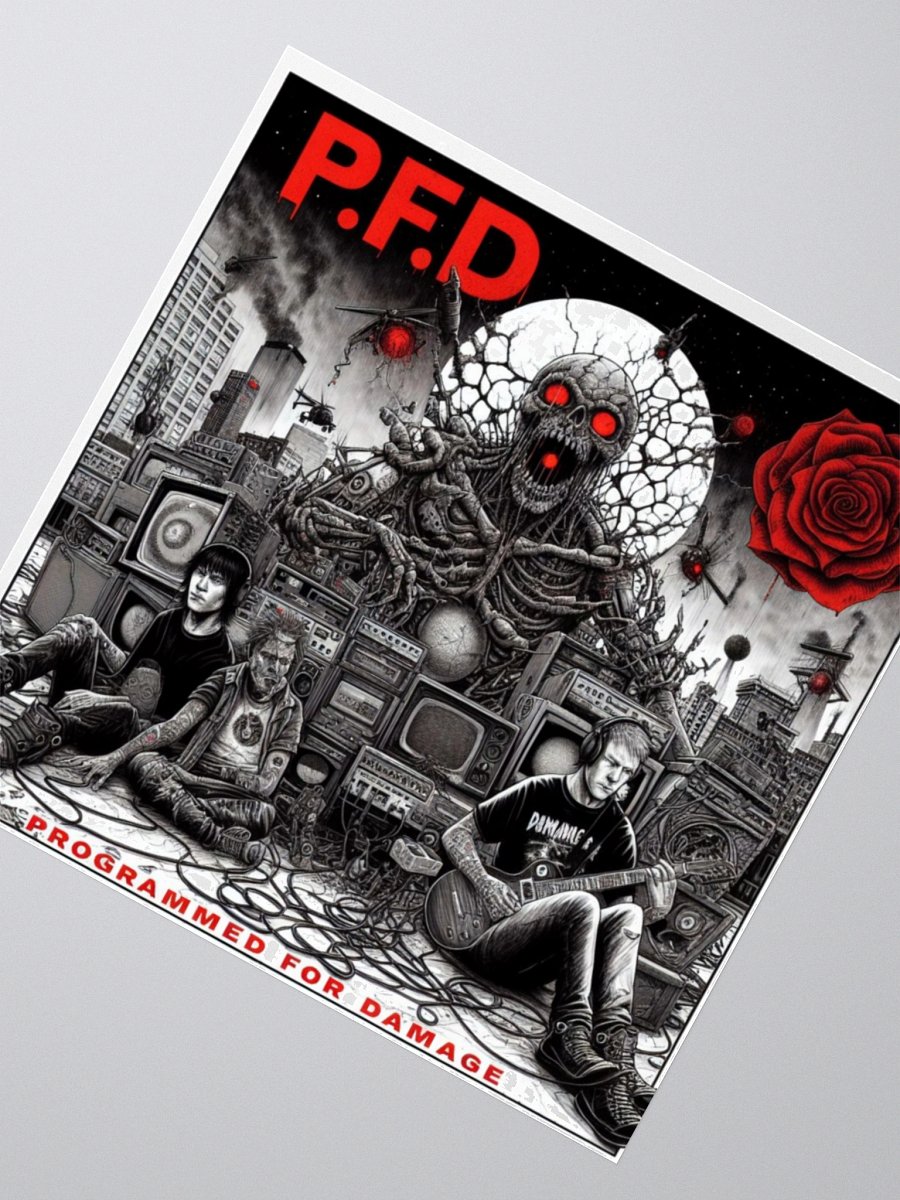 P.F.D. "Rose" Sticker product image (3)