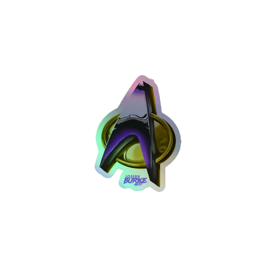 To Boldy Go Holofoil Sticker product image (1)