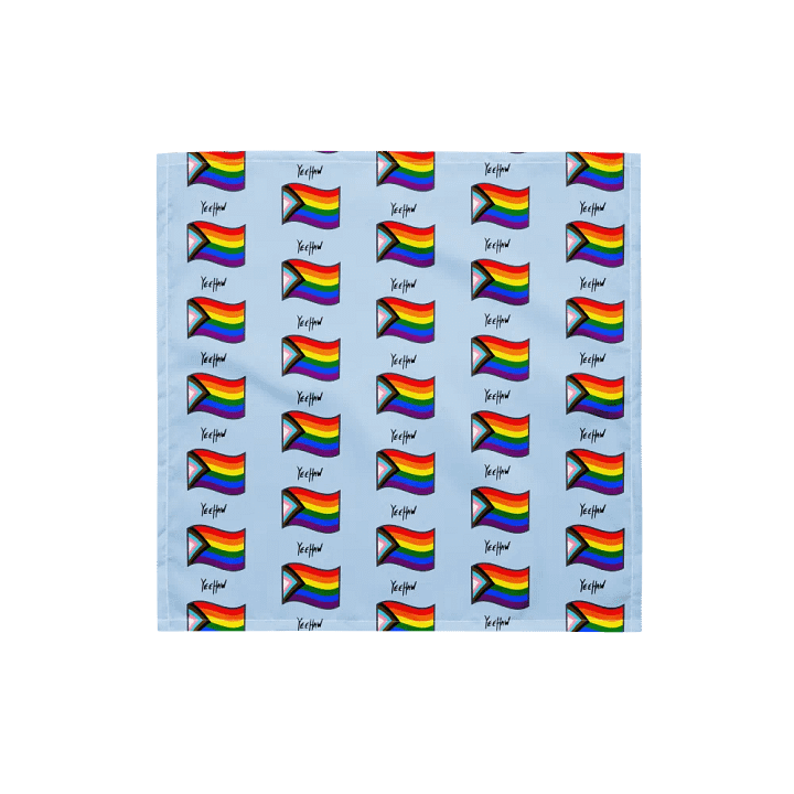Cowboy x Pride Bandana (Blue) product image (1)