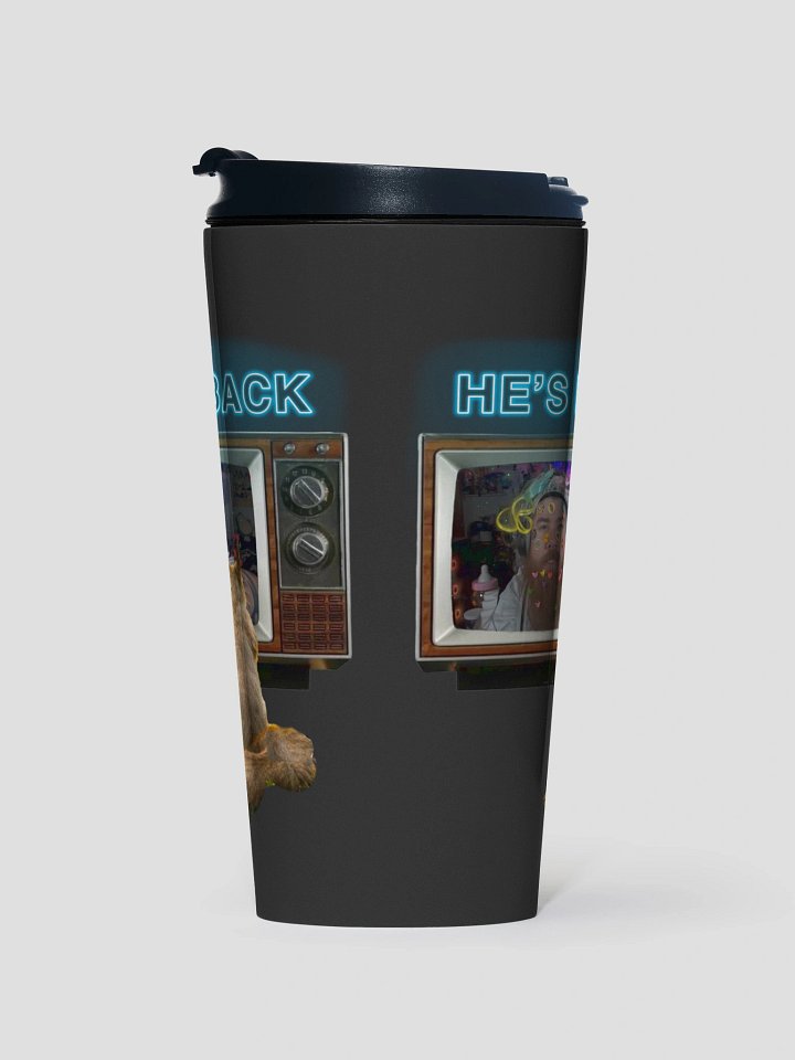 Waffles - He's Back Travel Mug product image (1)