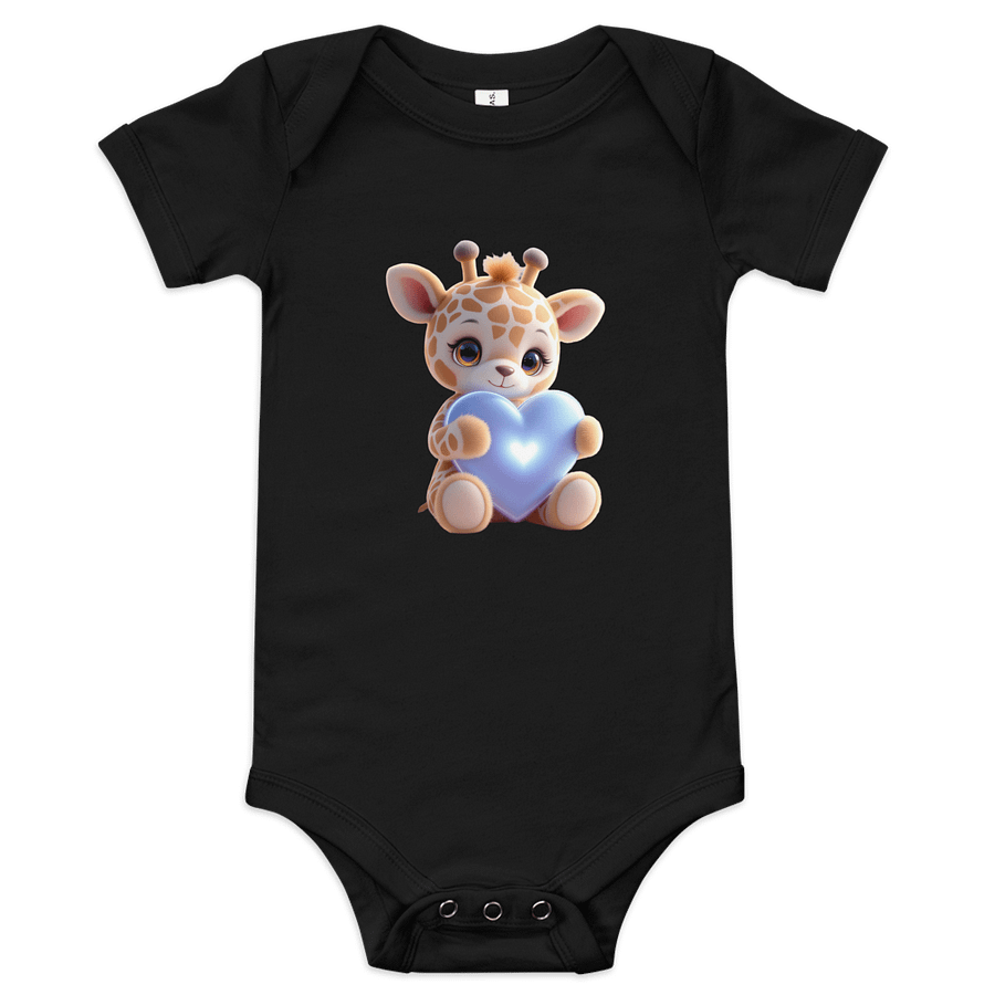 Cuddle Giraffe Baby Onesie – Plushy Heart Edition product image (1)
