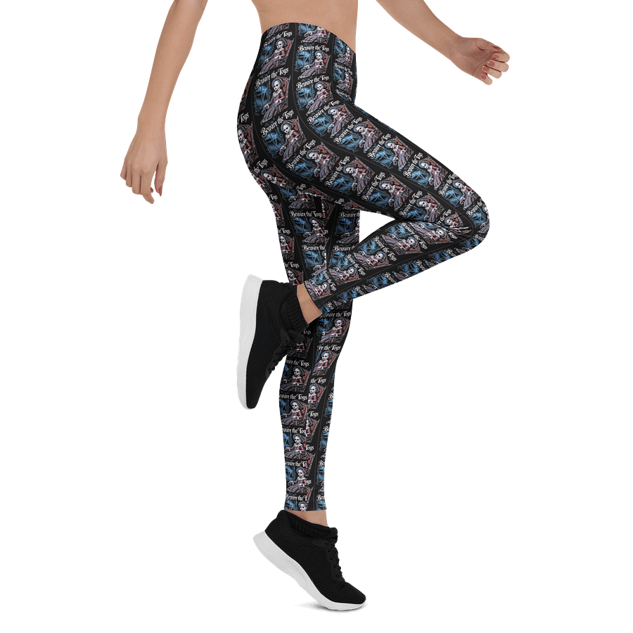 Midnight Veil Designs Beware the Toys Gothic Fantasy Women's All-Over Print Leggings (XS-XL) product image (7)