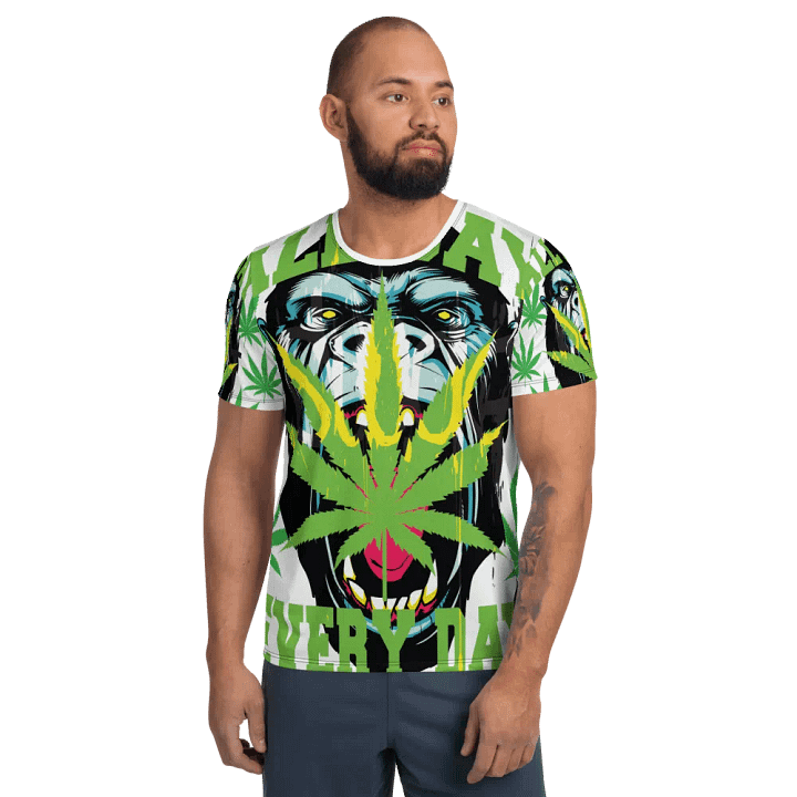Gorilla Warfare W | All-Over Print Athletic T-Shirt product image (1)