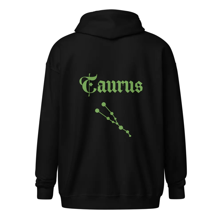 Minimalist Taurus Circle Zip Hoodie product image (8)