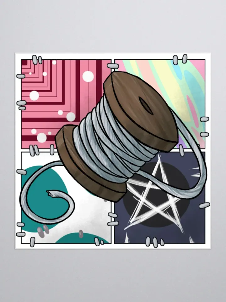 Virtual Threads Sticker product image (1)