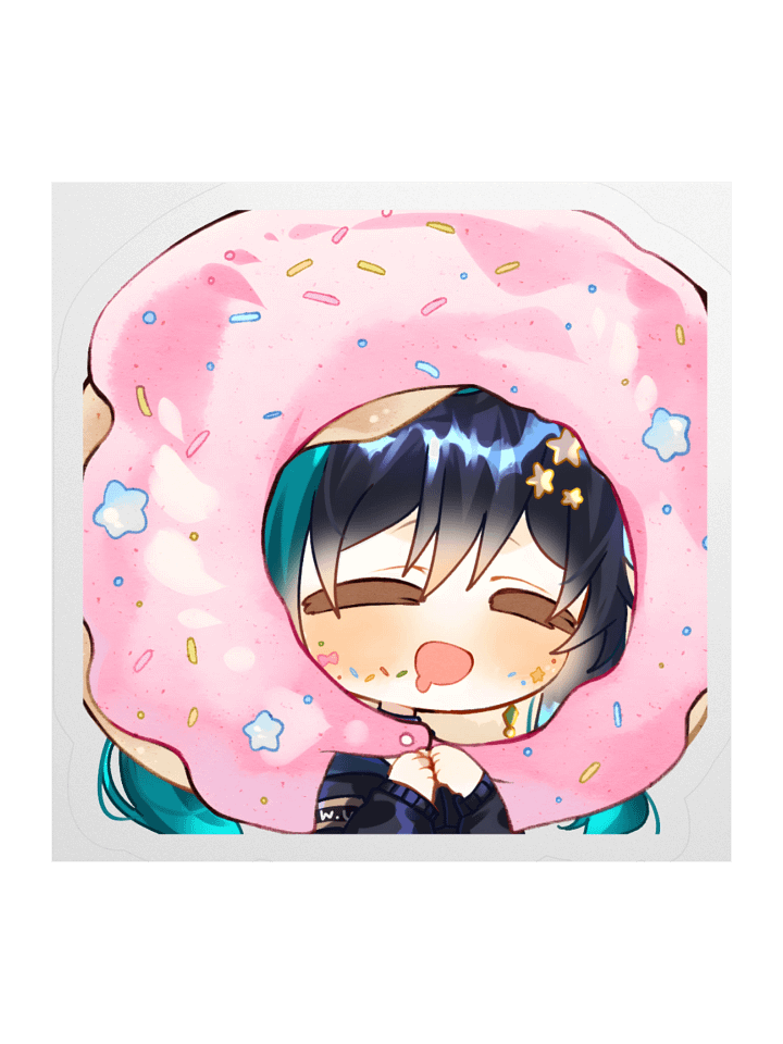 Donut Lover Sticker product image (1)