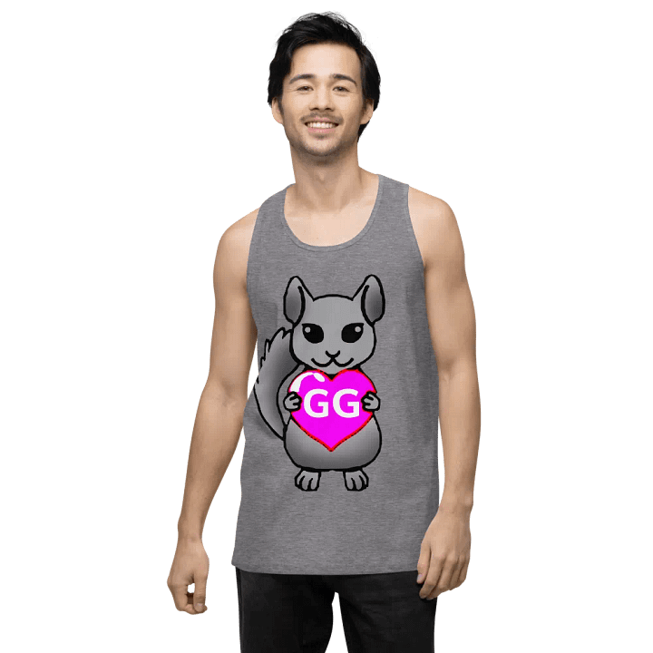 GG Chinchilla Heart Tank Top by GGMentor product image (2)
