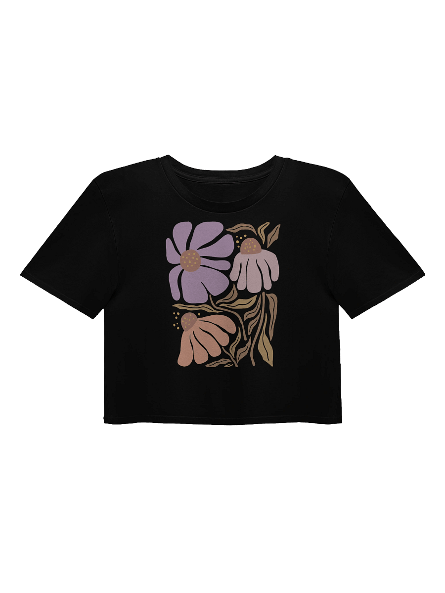 Floral Bliss Cropped Tee product image (3)