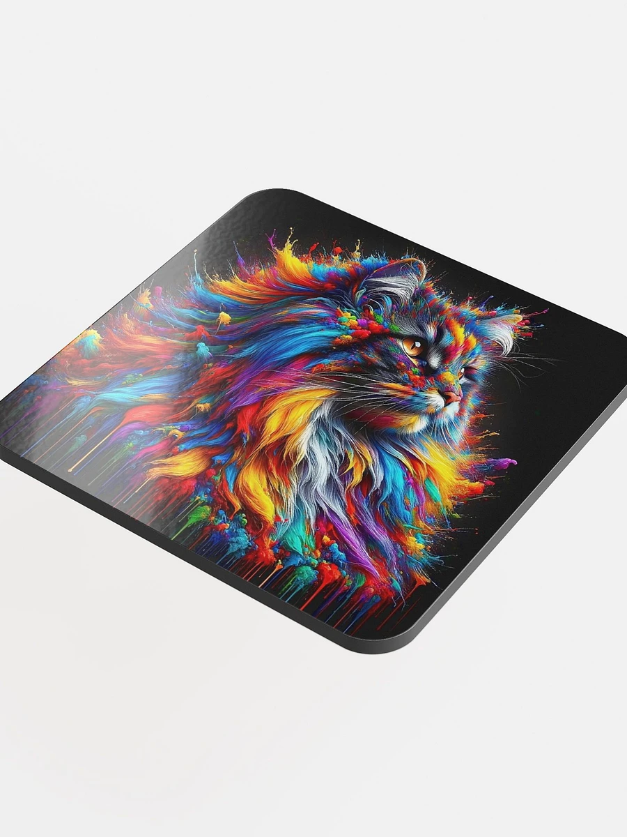 Glossed Cork Coaster: Norwegian Forest product image (4)