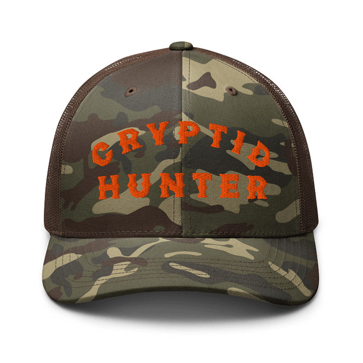 Cryptid Hunter - Camo Hat product image (1)