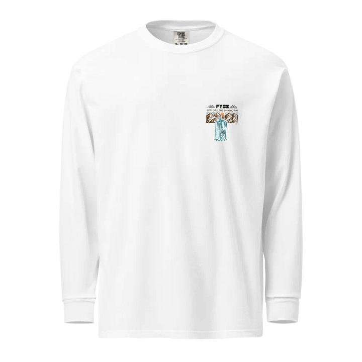 Escape to the Unknown organic cotton Long Sleevet-shirt product image (1)