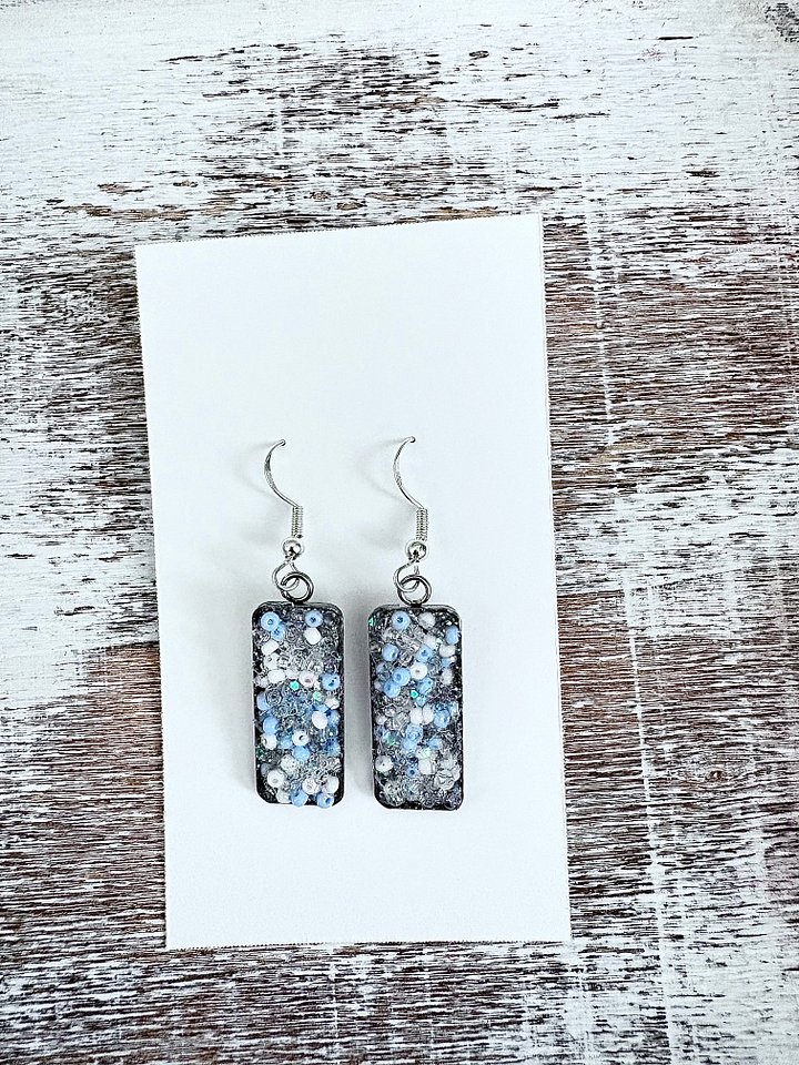 MFD-00077 | Handmade Rectangle Dangle Pair | Monique Faella Designs™ product image (2)