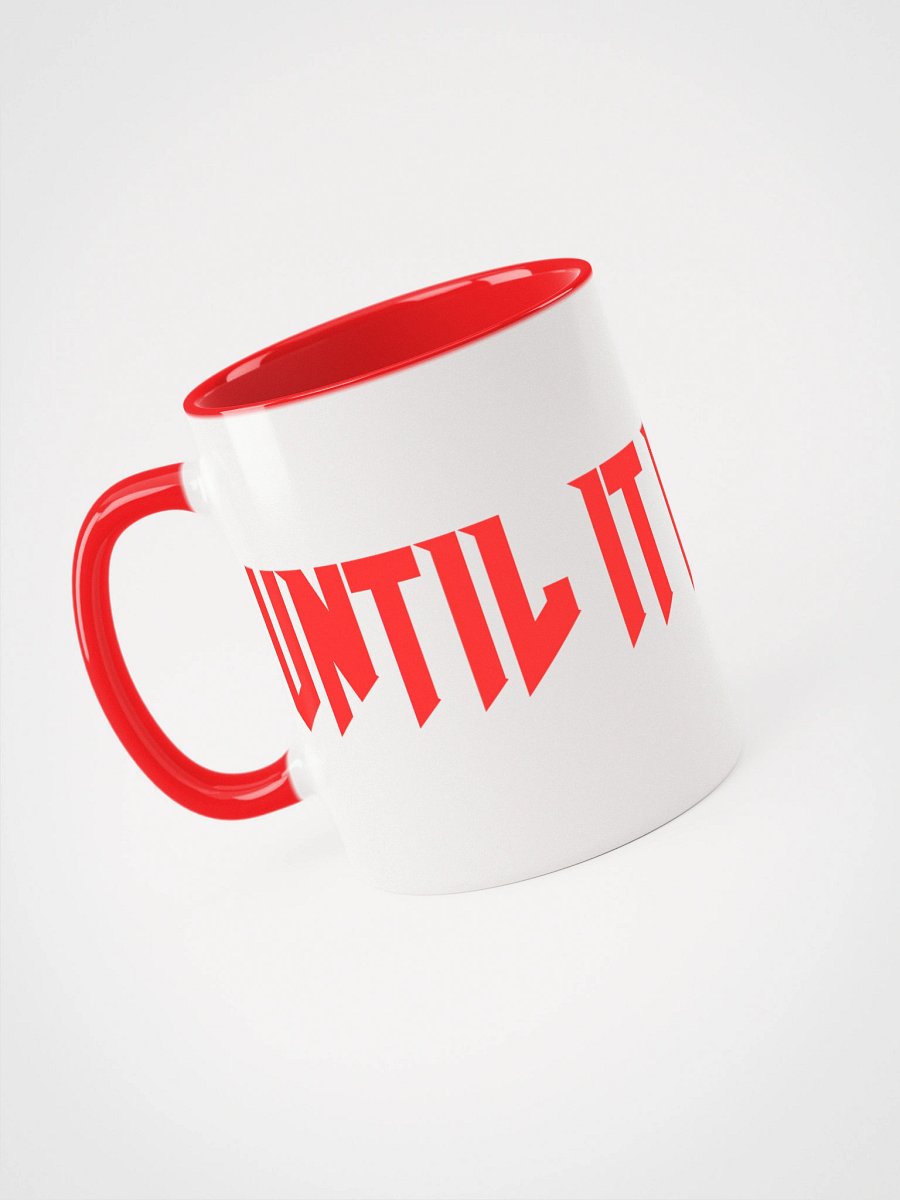 Humanity's Guardian God - Doom Slayer Saga - UNTIL IT IS DONE Bold Inspiration Ceramic Mug product image (3)