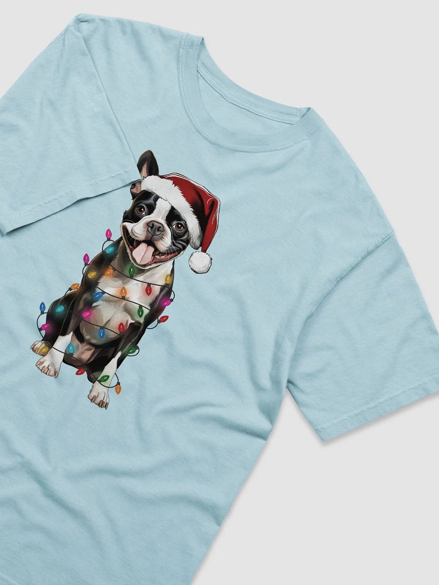 Funny Boston Terrier Christmas T-Shirt for Bostie Paw-rents product image (16)