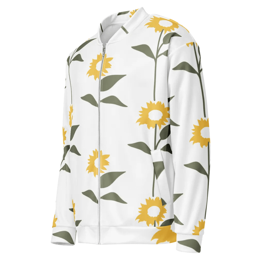 Sunflower Symphony Bomber Jacket product image (4)
