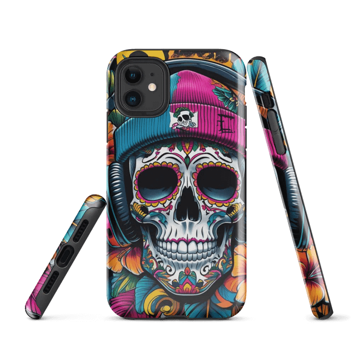Fiesta Skull iPhone® Tough Case product image (1)