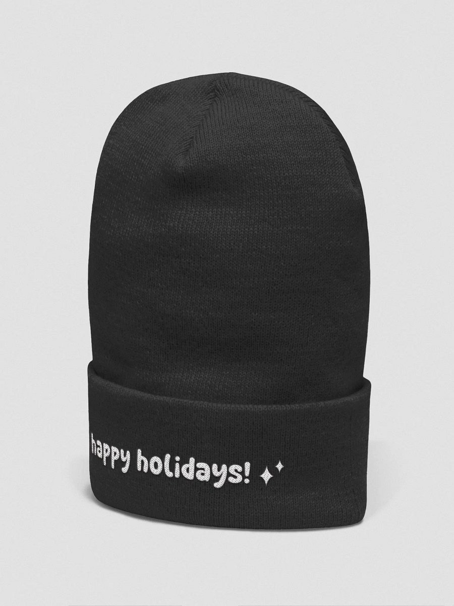 Happy Holidays Beanie product image (2)