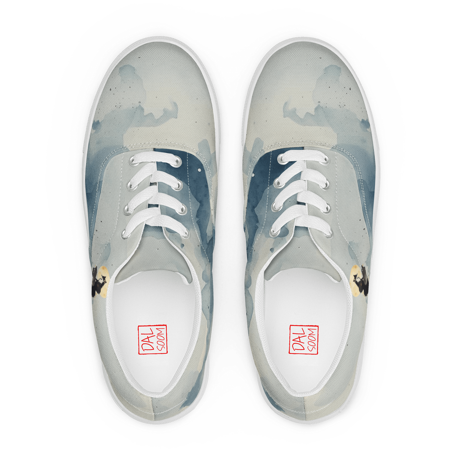 Moonlit Fox Women's Canvas Shoes product image (4)