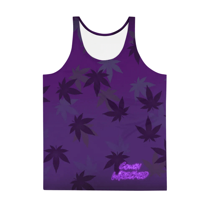 Tank Top Leafy Purple product image (2)