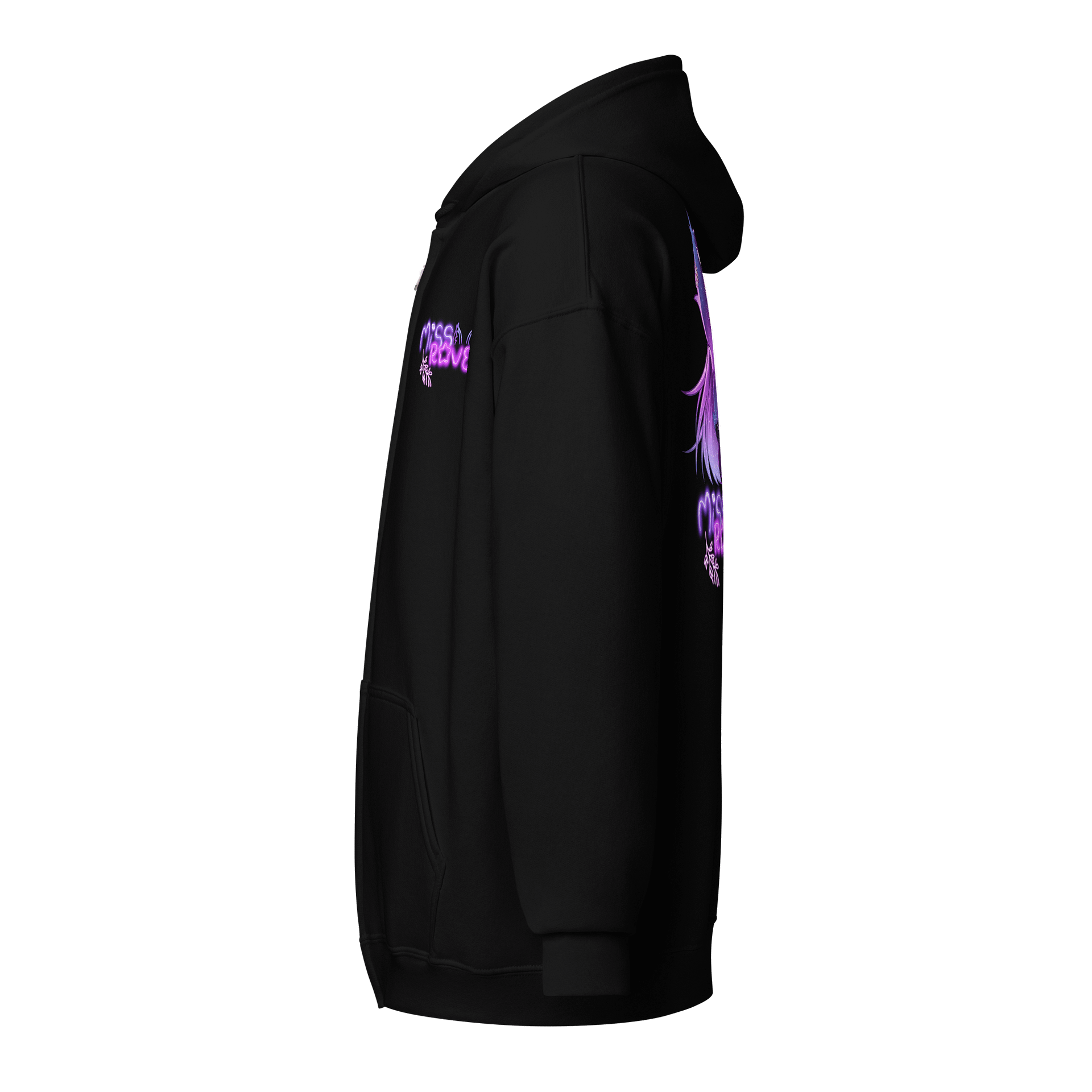 Miss Rave Tail Cuddle Zip up Hoodie product image (3)