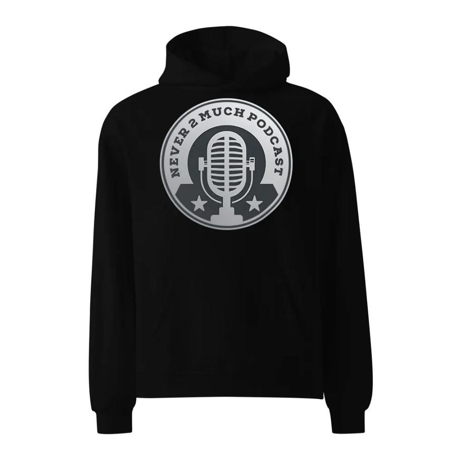 Vintage Mic Podcast Oversized Hoodie product image (1)