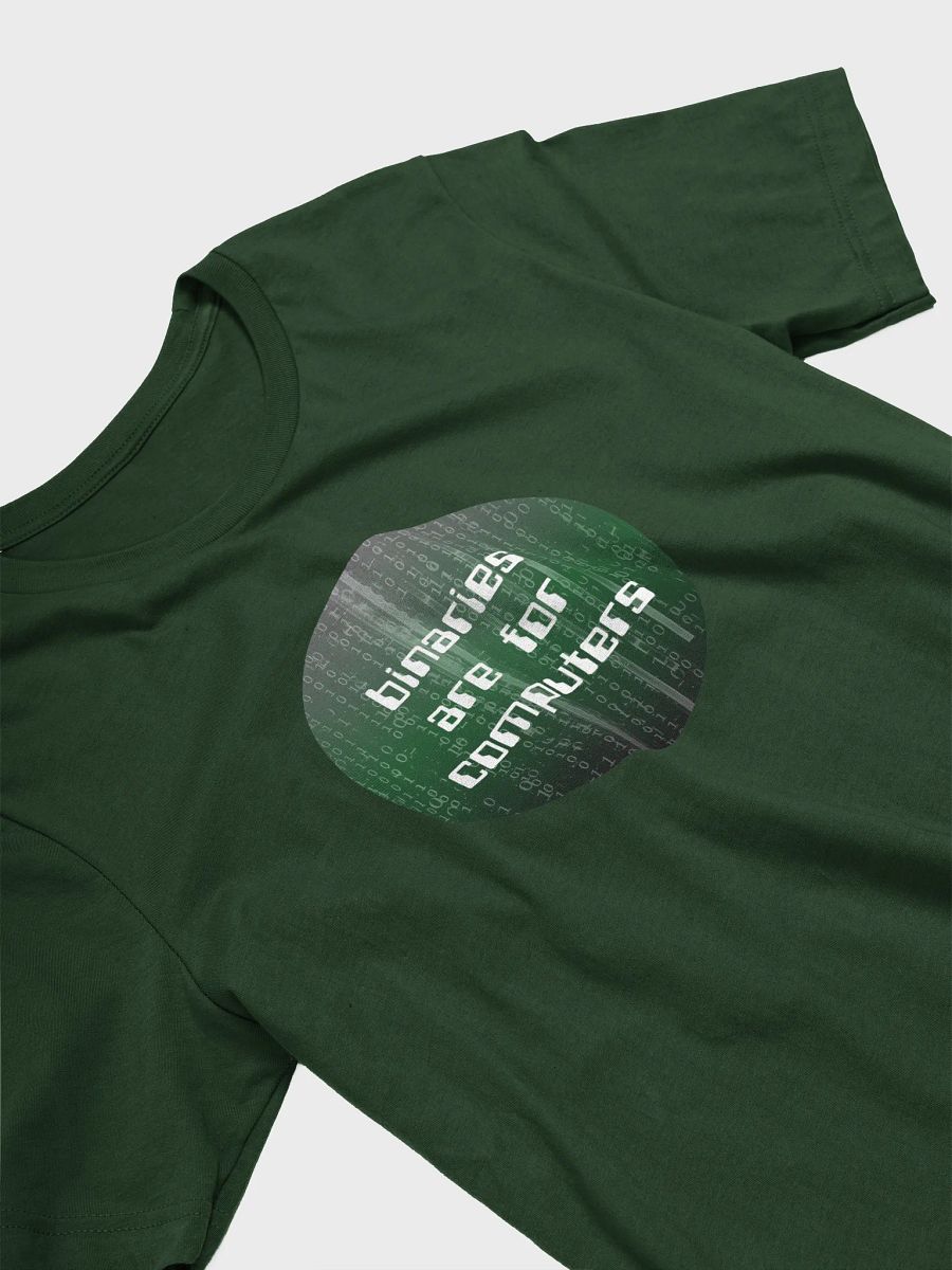 binaries are for computers neutrois t-shirt product image (3)